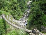 Bridge over the waterfalls