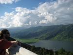 View from World Peace Pagoda