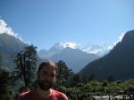 looking back towards Manaslu