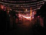 festival of lights - street in Kolkata