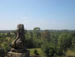 Lion stands guard at Pre Rup