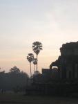 the side of Angkor Wat