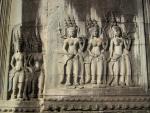 carvings in Angkor Wat