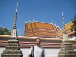 Drew in Wat Pho