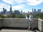 view from the shrine of remembrance