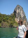 steep cliffs on the islands