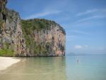 Drew swimming in Lao Liang