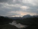 the haze clears around Luang Prabang