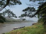 the banks of the Mekong in Luang Prabang 